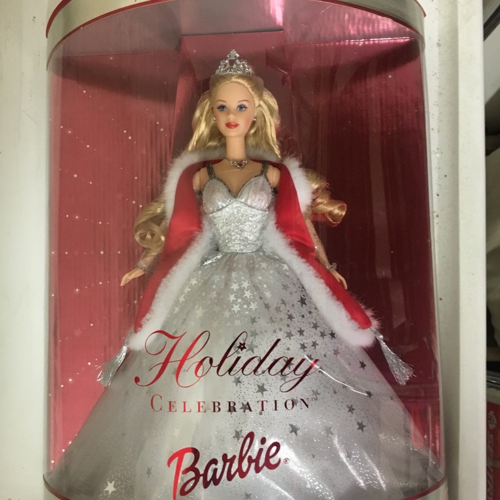 Barbie 50304 ln box 2001 Holiday Celebration Doll